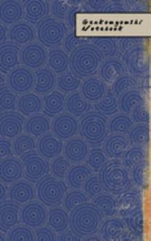 Genkouyoushi Notebook: Small Kanji Practice Journal - Vintage Japanese Blue Pattern