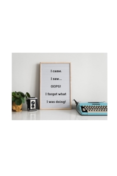 I came. I saw... OOPS! I forgot what I was doing!: Funny Quote Notebook/Journal/Diary (6 x 9) 120 Lined pages