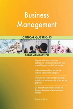 Paperback Business Management Critical Questions Skills Assessment Book