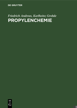 Hardcover Propylenchemie [German] Book