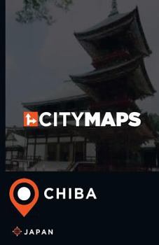 Paperback City Maps Chiba Japan Book