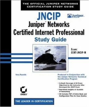 Hardcover Jncip: Juniper Networks Certified Internet Professional Study Guide: Exam Cert-Jncip-M Book