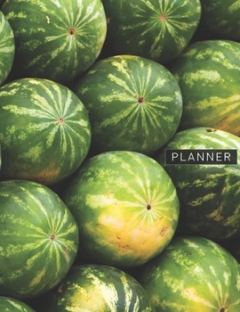 Planner: Watermelon 2 Year Weekly Planning Organizer | 2020 - 2021 | January 20 - December 21 | Writing Notebook | Productive Datebook Calendar Schedule | Plan Days, Set Goals & Get Stuff Done