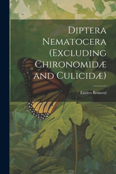 Paperback Diptera Nematocera (excluding Chironomidæ and Culicidæ) Book