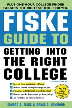 Paperback Fiske Guide to Getting into the Right College Book