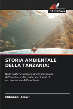 Paperback Storia Ambientale Della Tanzania [Italian] Book