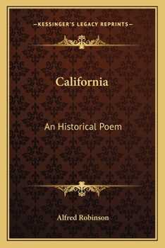 Paperback California: An Historical Poem Book