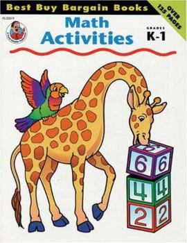 Paperback Best Buy Bargain Math Activities, Grades K-1 Book