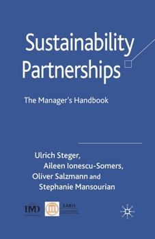 Paperback Sustainability Partnerships: The Manager's Handbook Book