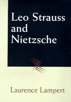 Hardcover Leo Strauss and Nietzsche Book
