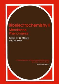 Paperback Bioelectrochemistry II: Membrane Phenomena Book