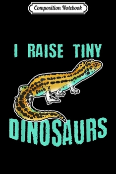 Paperback Composition Notebook: Funny Leopard Gecko Pet Lizard Lover Reptile Gift Journal/Notebook Blank Lined Ruled 6x9 100 Pages Book