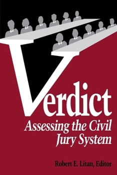 Paperback Verdict: Assessing the Civil Jury System Book