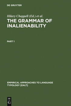 Hardcover The Grammar of Inalienability Book