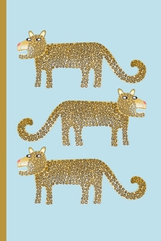 Paperback Weekly Planner: A Week to View Diary and Organiser - Monday Start with Jaguar or Leopard Cover Art Book