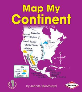 Map My Continent - Book  of the First Step Nonfiction