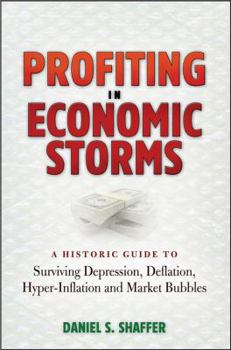 Hardcover Profiting in Economic Storms: A Historic Guide To Surviving Depression, Deflation, HyperInflation, and Market Bubbles Book