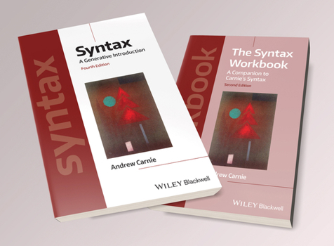 Paperback Syntax: A Generative Introduction 4e & the Syntax Workbook 2e Set Book