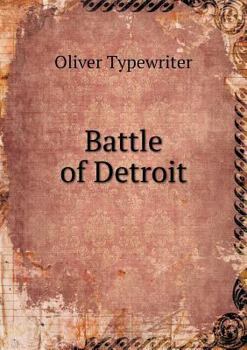 Paperback Battle of Detroit Book