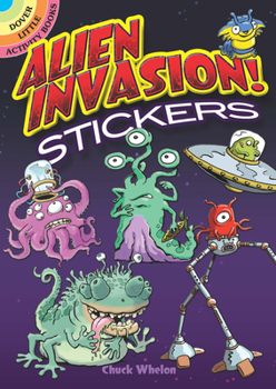 Paperback Alien Invasion! Stickers Book