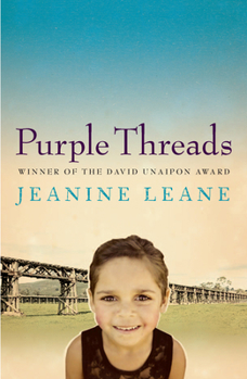 Paperback Purple Threads Book