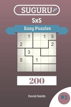 Paperback Suguru Puzzles - 200 Easy Puzzles 5x5 Vol.1 Book