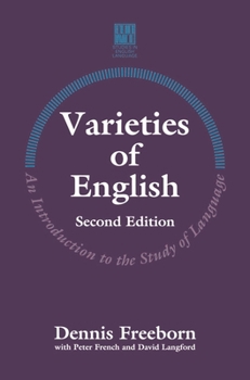 Paperback Varieties of English: An Introduction to the Study of Language Book