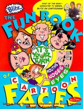 Paperback Blitz the Fun Book of Cartoon Faces Book