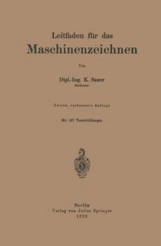Paperback Leitfaden Für Das Maschinenzeichnen [German] Book