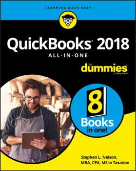 Paperback QuickBooks 2018 All-In-One for Dummies Book
