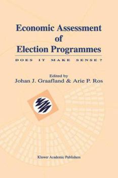 Paperback Economic Assessment of Election Programmes: Does It Make Sense? Book