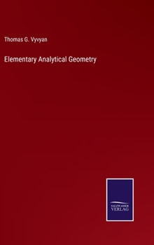 Hardcover Elementary Analytical Geometry Book