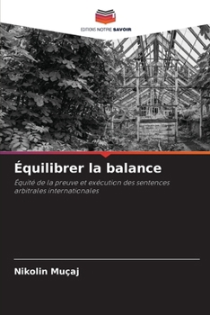 Paperback Équilibrer la balance [French] Book