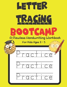 Paperback Letter Tracing Bootcamp: A flawless Handwriting Workbook Book