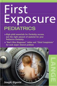 Paperback First Exposure Pediatrics Book