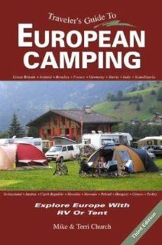 Paperback Traveler's Guide to European Camping: Explore Europe with RV or Tent Book