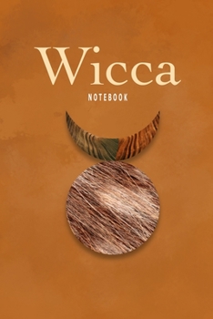Wicca Notebook: Horned God Pagan Blank Lined Journal