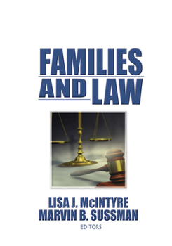 Paperback Families and Law Book