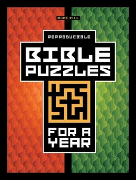Paperback Bible Puzzles for a Year Book