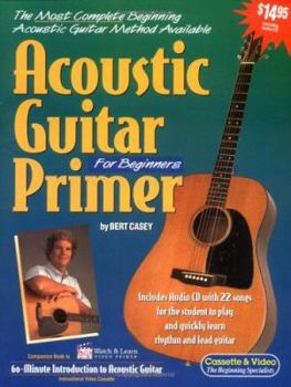 Paperback Acoustic Guitar Primer [With CD (Audio)] Book