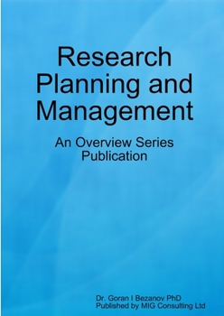 Paperback Research Planning and Management Book