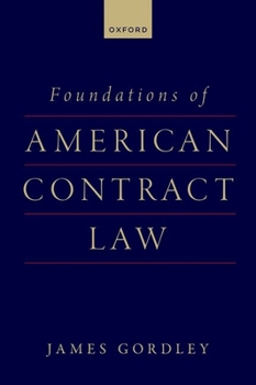 Hardcover Foundations of American Contract Law Book