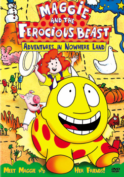 DVD Maggie & The Ferocious Beast: Adventures In Nowhere Land Book