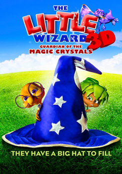 DVD The Little Wizard 3D: Guardian of the Magic Crystals Book