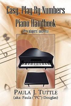 Paperback Easy, Play-By-Numbers Piano Handbook Book