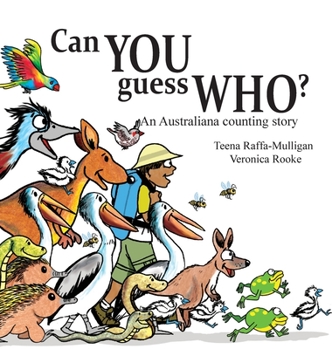 Hardcover Can you guess who?: An Australiana counting story Book