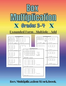 Paperback Box Multiplication: grade 3-4-5 Multiplication in a Box Book