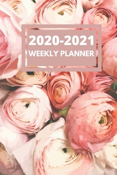 2020-2021 Weekly Planner Book with 2020 and 2021 Monthly Calendar | Agenda 2020-2021 weekly planner: Jan 2020 to Dec 2021 2 Year Planner Book daily and weekly Planner 6x9 inch