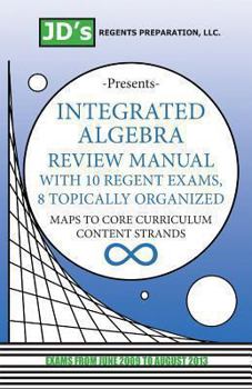 Paperback Integrated Algebra Review Manual Book