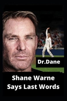 Paperback Shane warne says last words Book